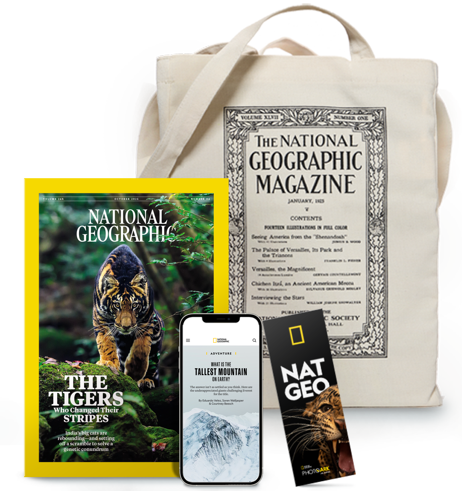 Select Nat Geo Digital & Print + Tote